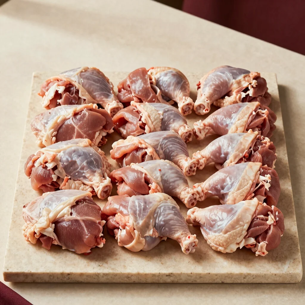 Poulet Fermier Découpé